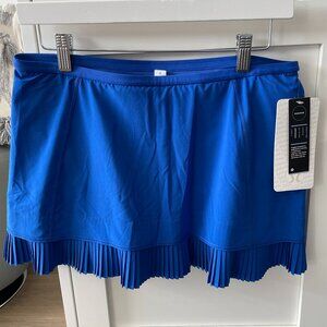 Lululemon City Sky Run By Skirt/Skort Harbour Blue Rare Pickleball Running Sz 8